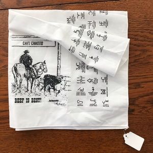 Rancher bandana/face covering